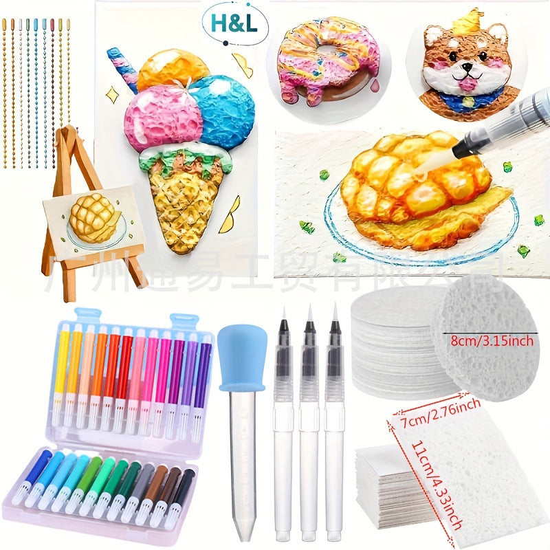 Klovare ™ Magic Puffy Paint Cross Border